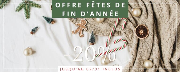 Promotion fêtes de fin d'année et vacances de Noël