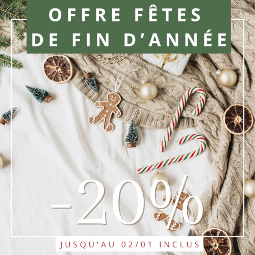 Promotion fêtes de fin d'année et vacances de Noël